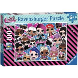PUZZLE Puzzle L.O.L. SURPRISE! 100 pièces XXL Ravensburger - Amies pour la vie !