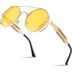 LUNETTES DE SOLEIL Lunettes De Soleil Steampunk Homme Femme Lunettes 