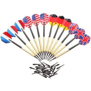 ACCESSOIRE FLÉCHETTE TEMPSA 12 Flechettes Métal Darts à Pointes Souple 