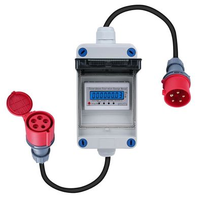 Protecteur De Tension Réglable Triphasé STVP-932 – 230V/400VAC 80A, LCD Multifonction, Protection Surtension Sous-tension Déséquilibre, Réarmement Auto