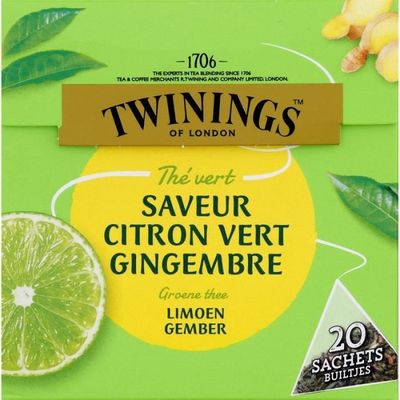 Twinings Digest 20 Sachets De Thé - La Menthe Verte Aide à