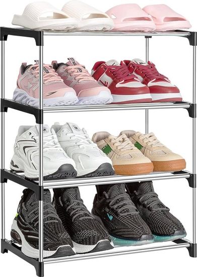 Étagère À Chaussures Organisatrice Sapateira Pour 8 Paires, Moderne