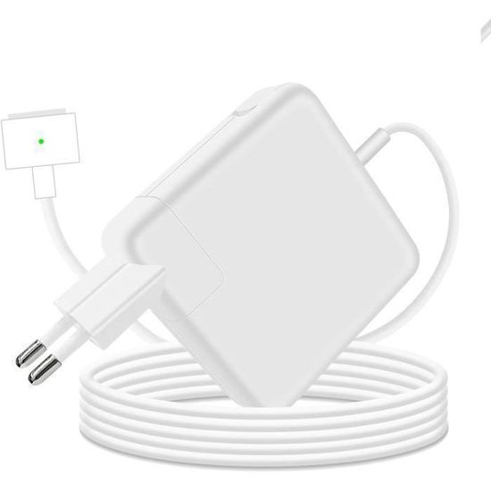 Chargeur MacBook Air 45W T-Tip - Compatible Modèles 2012-2017 A1465 A1466 - Remplacement Adaptateur Secteur - 3
