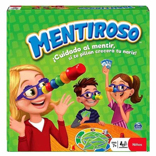 Jeu De Société Le Menteur Par Hasbro 2009 – Vintage, Occasion En Bon état Complet, Pour 2 Joueurs Et Plus