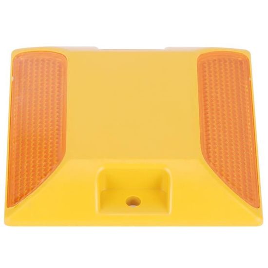Lot De 4 Balises Routières Réfléchissantes - Pour Allée, Trottoir, Chemin - 11,5 X 4,2 Cm - Visibles De Nuit - 1