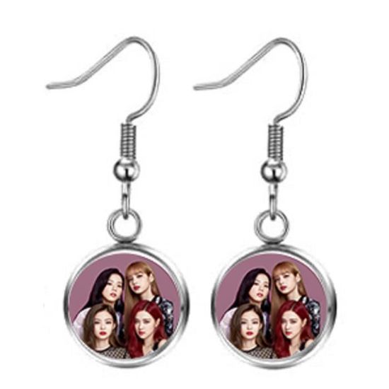 Boucles D'Oreilles Blackpink - Style K-Pop, Neuf Avec Étiquettes, Parfait Pour Les Fans