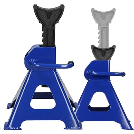 Lot De 2 Chandelles à Crémaillère KS Tools - Capacité 3 Tonnes Chacune - Neuf