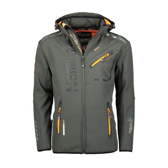 Softshell Homme Geographical Norway Royaute A Gris