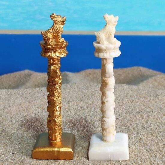 3pcs décorations en résine décoration de table de sable durable créative pour magasin   OBJET DECORATIF