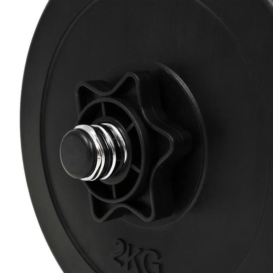 Pack Fitness 4 Accessoires Pilates : Poids, Bracelets, Haltères - Neuf - Blanc