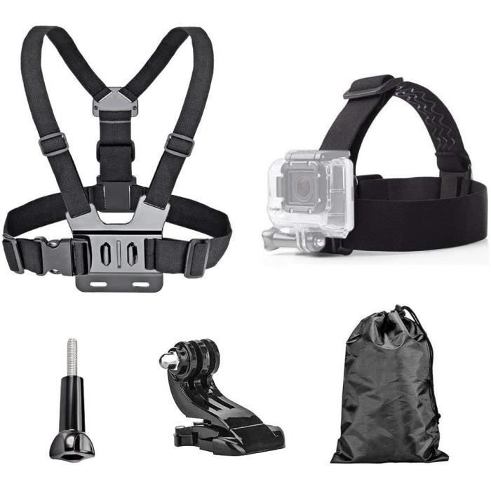 Harnais De Poitrine Pour Caméra D'Action - Compatible GoPro, DJI Osmo - Réglable, Respirant