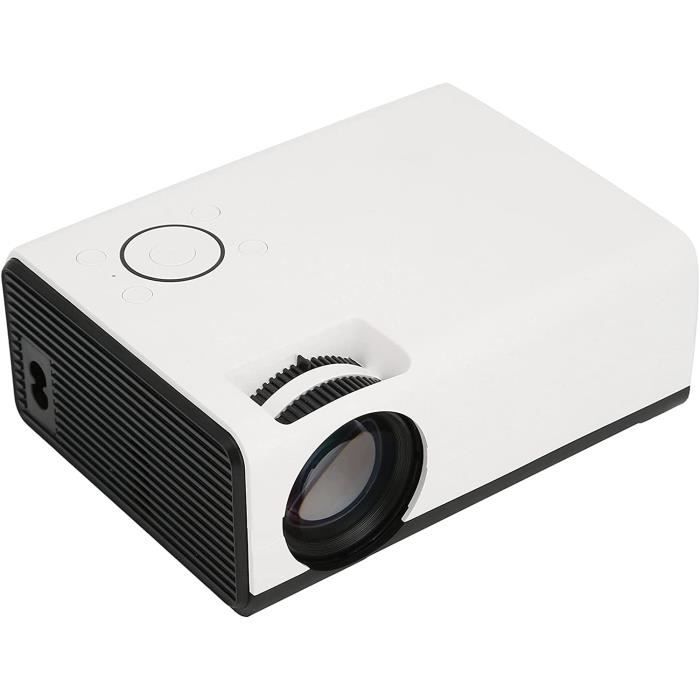 Mini projecteur, portable projecteur de films hd hautparleurs intégrés