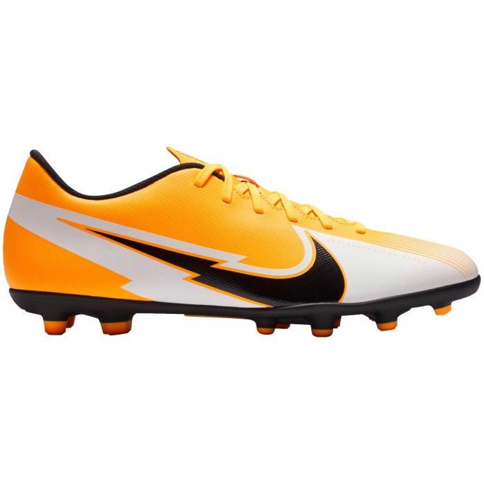 NIKE Chaussures de football VAPOR 13 CLUB FG/MG - Adulte - Orange