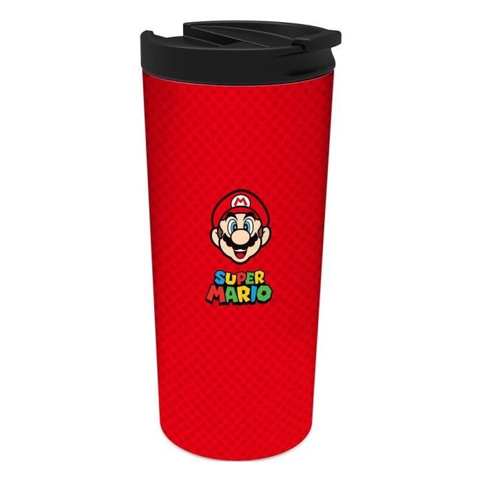 Super Mario Travel Mug Mario et Logo - vue 2