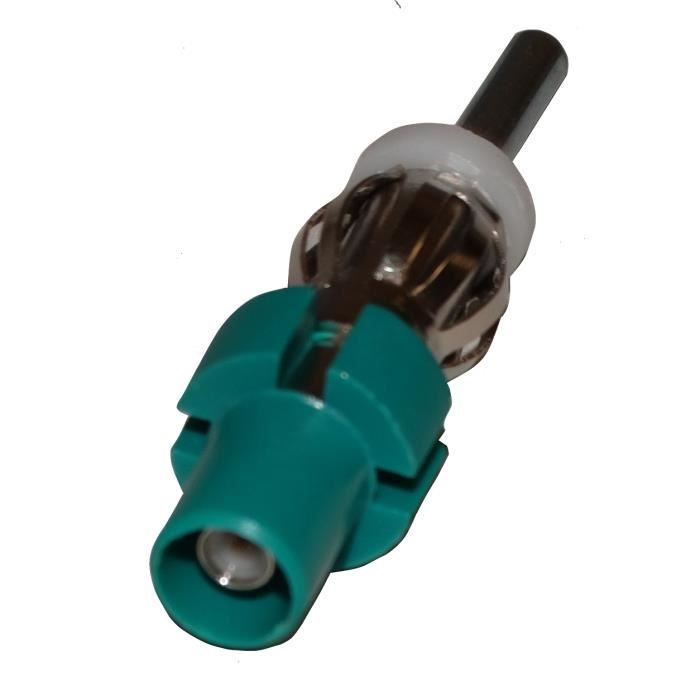 AERZETIX: Adaptateur d'antenne auto autoradio FAKRA-DIN pour auto voiture