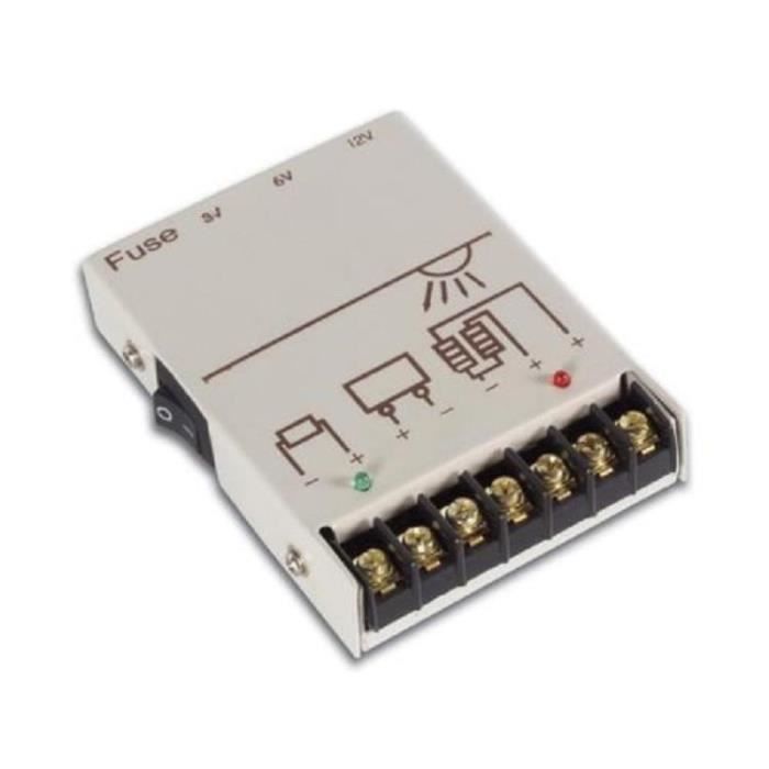 REGULATEUR TENSION SOLAIRE CC CONTROLEUR DE CHARGE PANNEAU ACCU BATTERIE