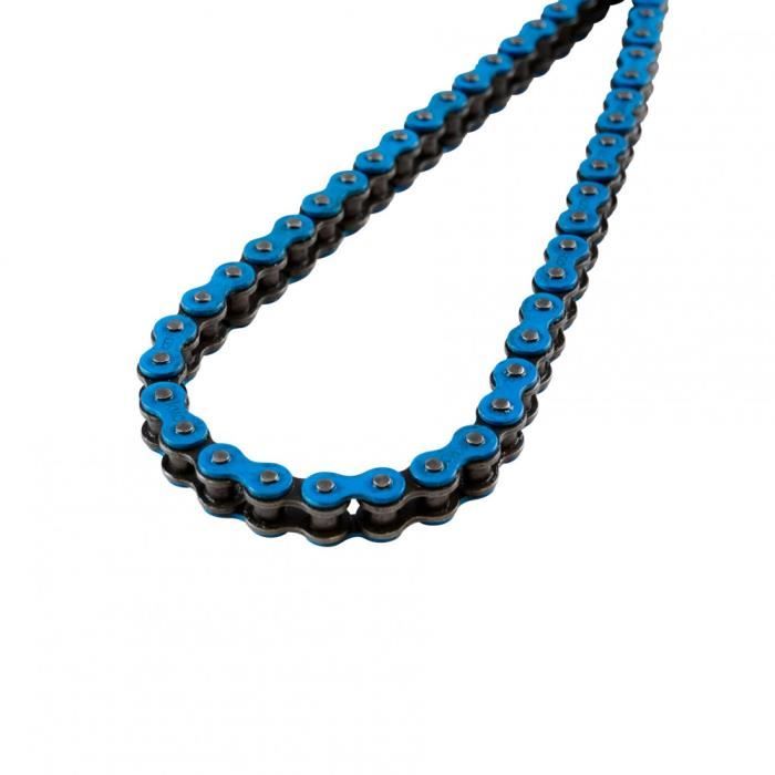 Chaine cyclo 415 kmc 106m renforcee bleu