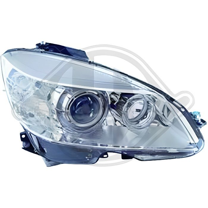 1672087 Feu phare gauche ( cote conducteur ) pour MERCEDES Classe C de type W204 de 2007 a fevrier 2011 Look Origine