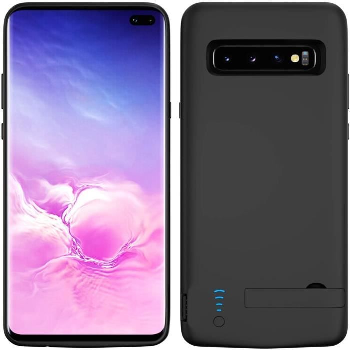 BATTERIE EXTERNE - POWER BANK POUR TELEPHONE Coque Batterie pour Samsung S10 Plus, 6000mAh Coque Rechargeable pour Samsung Galax375