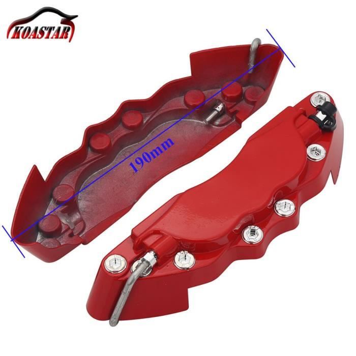 Pièces Auto,Couvercle d'étrier de frein en aluminium, décoration universelle, sans Logo, S 190mm M 240mm L 280mm - Type Aluminum S