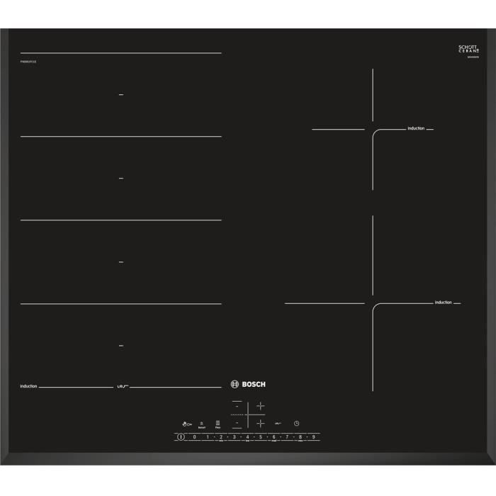 Table de cuisson induction BOSCH PXE651FC1E