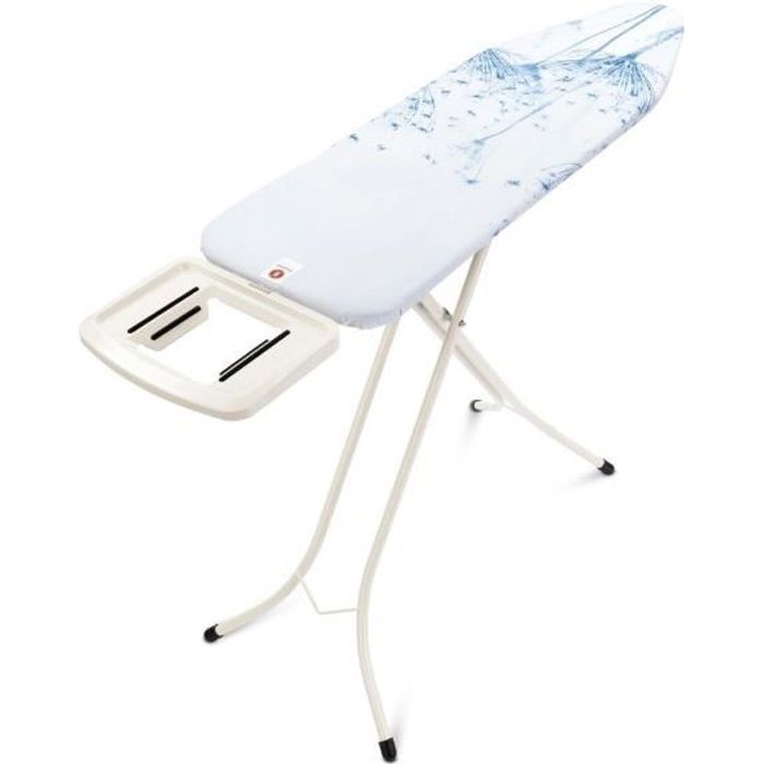 BRABANTIA Table à repasser B - 124x38 cm - Bleu