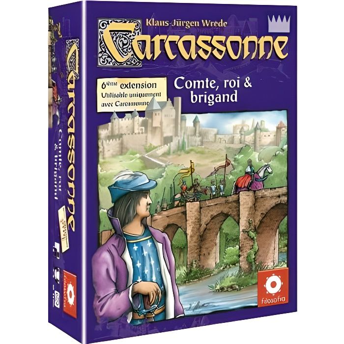 Carcassonne Extension 6 : Comte, Roi et Brigand