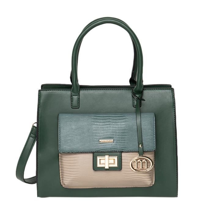 Sac à main Kaki Femme Manoukian Erine