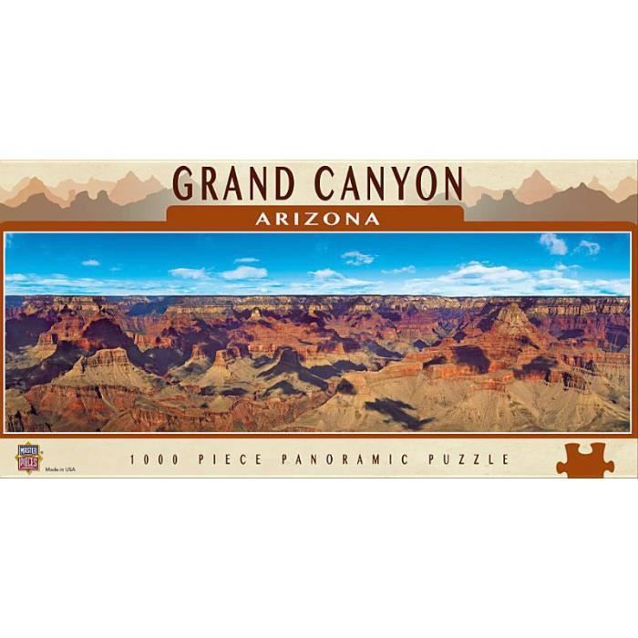 Puzzle 1000 pièces panoramique : Grand Canyon, Arizona aille Unique Coloris Unique