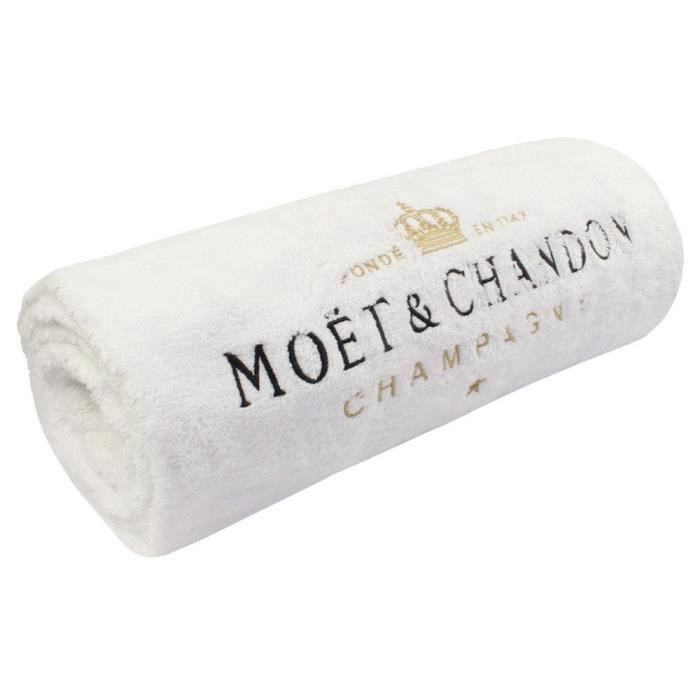 Moet & Chandon Ice Imperial Blanc Drap de Plage Serviette de bain Serviette de plage vacances d'été champagne Accessoire