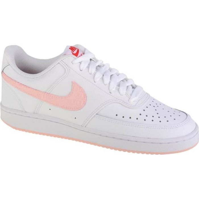 Nike W Court Vision LO DQ9321-100, Femme, Blanc, sneakers