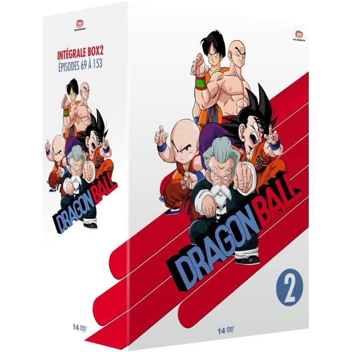 Dragon Ball - Intégrale Box 2 - Épisodes 69 à 153 - en DVD