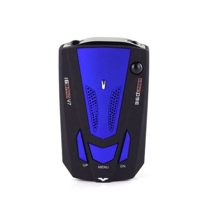 360 degrés voiture 16 bande V7 GPS Police Safe Detector Voice boite noire video - camera embarquee aide a la conduite - securite