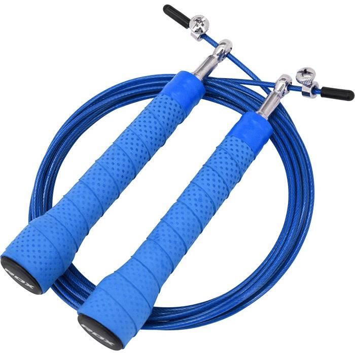 RDX Corde À Sauter Réglable en PVC Salle De Gym Saut Vitesse Perdre du Poids Gymnastique Fitness MMA Boxe Saut Câble