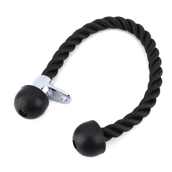 Corde de fitness de Triceps 70cm corde PR Musculation Gym