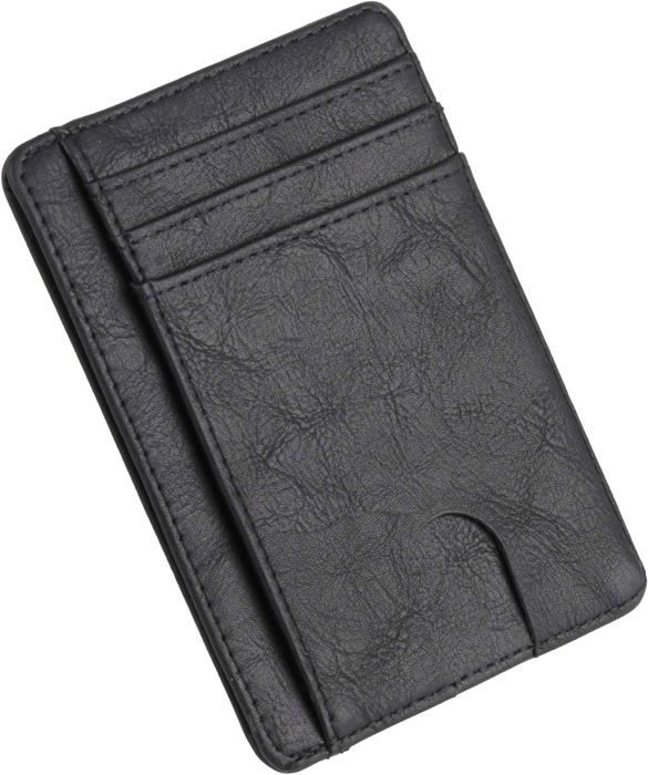 Portefeuille Homme Minimaliste VULKIT - Pop Up RFID Blocage - Pince à Billets - Ultra Mince 10.3 X 6.6 X 1.8 Cm