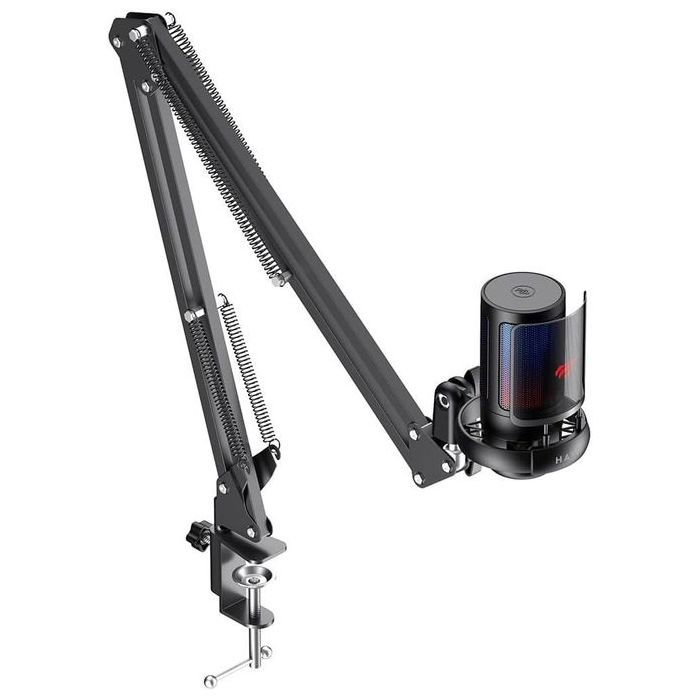 Microphone HAVIT GK50 Pro RGB Condenser PC - vue 2