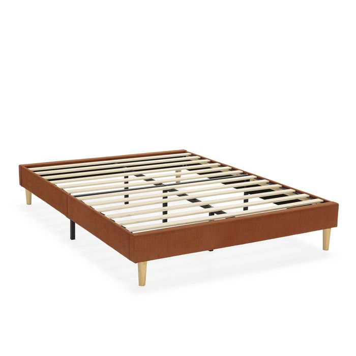 Sommier tapissier tapissier Bari 140x200 cm Rouge