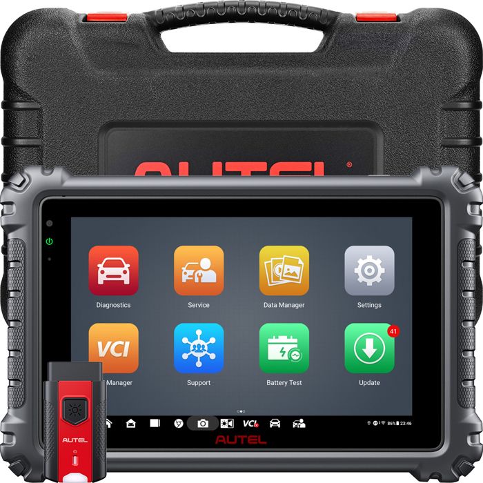 Autel MaxiCOM MK906 Pro Valise de Diagnostic Codage ECU Bi-directionnel 36 Services Identique à MS906 Pro/Maxisys Elite