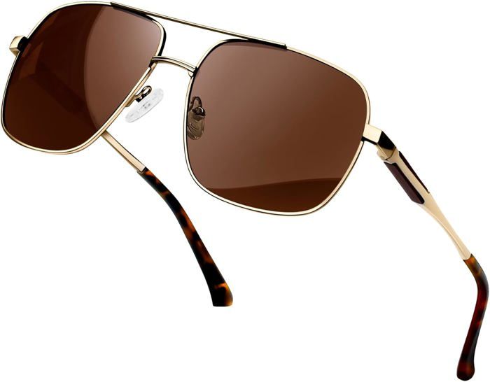 Lunettes De Soleil Polarisées KANASTAL - UV400, Style Rétro Unisexe