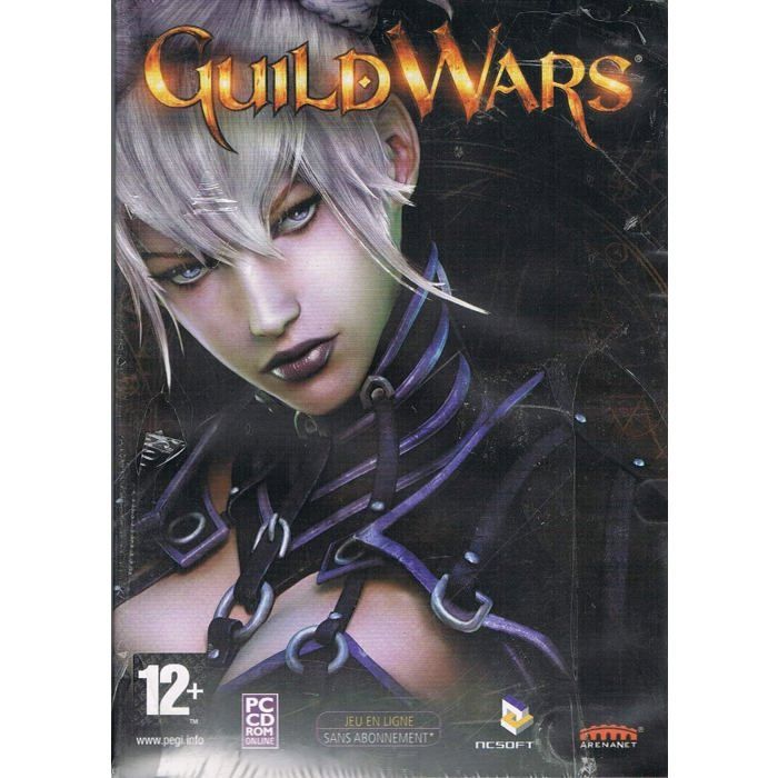 Ncsoft Guild Wars – Jeu PC Dvd-Rom – Mmorpg Fantastique Sans Abonnement