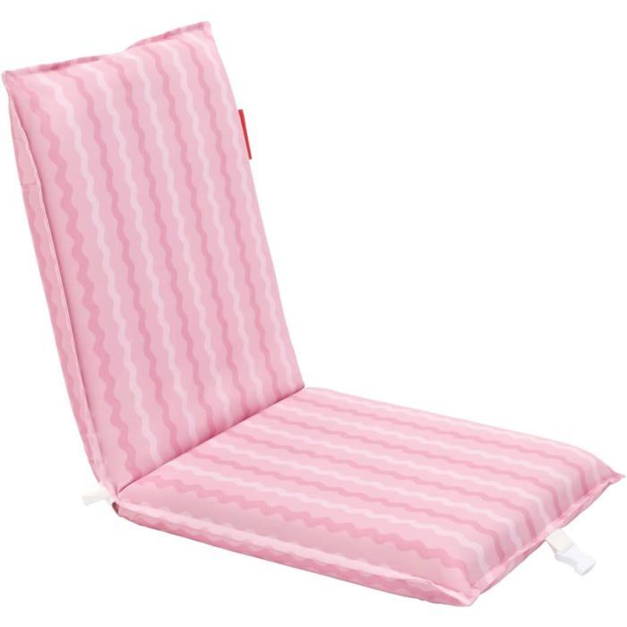 Transat pliant chaise de plage 5 positions inclinables acier 150 kg polyester résistant à leau sac à dos 104 5 x 46 5 x 9 cm