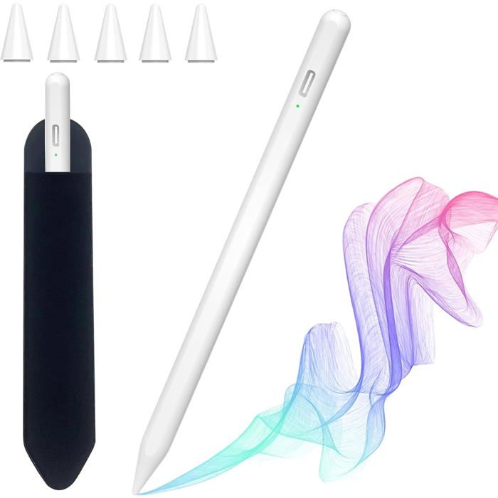 Stylet tactile pour iPad - Compatibilité iPad 2018-2026 - iPad
