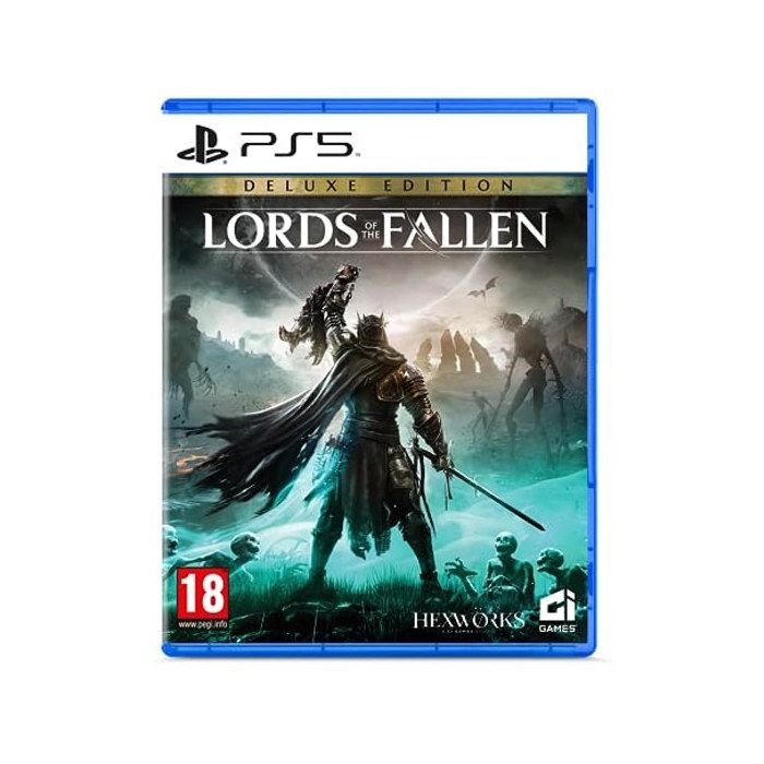 Jeu vidéo CI GAMES Lords of the Fallen Deluxe Edition PS5 Deux mondes parallèles Lanterne impie Multijoueur coop