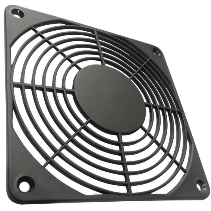 AERZETIX 2x Grille chromée de protection 171mm ventilation pour ventilateur boîtier ordinateur pc C42220 