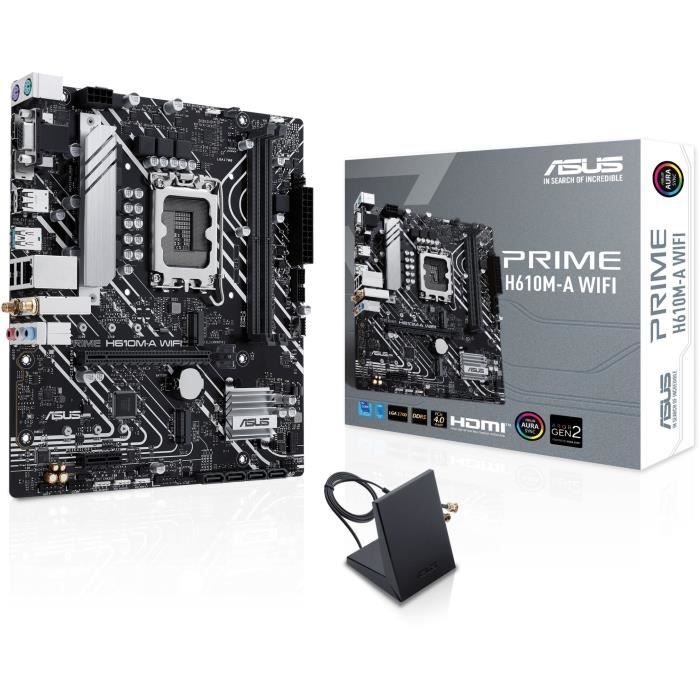 ASUS PRIME H610M A WIFI - vue 6