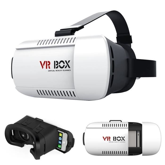 Casque VR LEOFL Pour Smartphone 4.7-6" | Réalité Virtuelle 3D