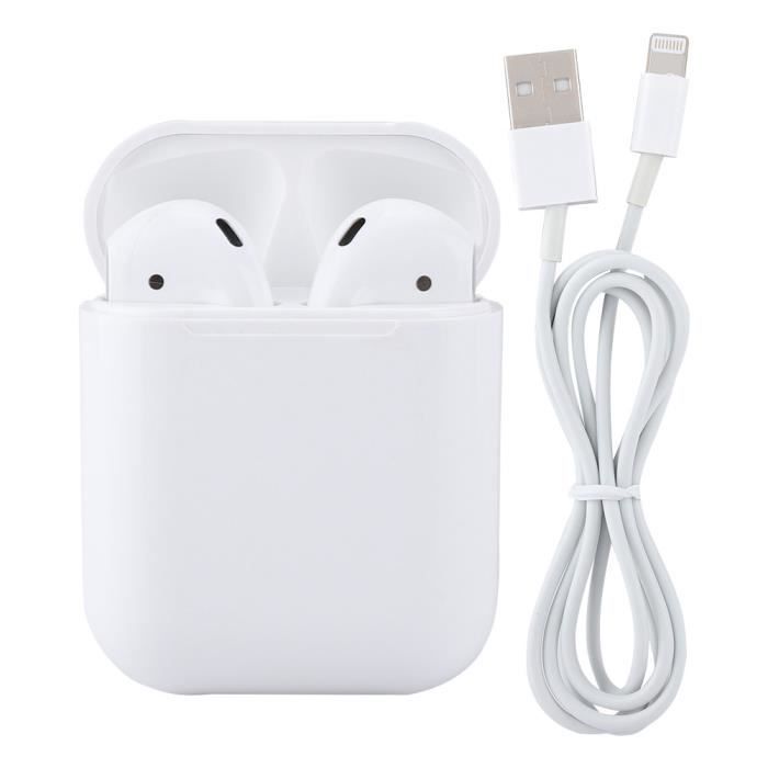 Écouteur i12 TWS Touch Control Mini 1: 1 Air Sans fil Bluetooth 5.0  Écouteurs Pods Casque-GUA - Cdiscount Téléphonie