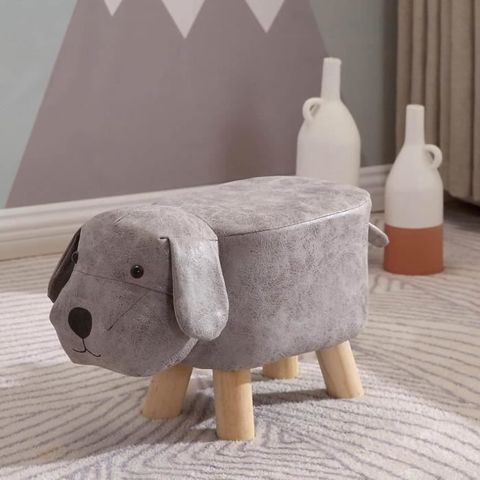 Tabouret Enfant En Forme D'arc-en-ciel – 36x19x18 Cm (14x7.5x7 Pouces) – Empilable, PP Solide – Vert
