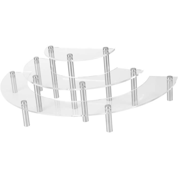 6 pièces Présentoir à Gâteaux Tiges, Stand à Gâteaux Kits, Support à Gâteau Présentoir, Multi